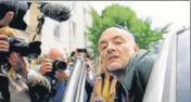  ?? AFP ?? Special adviser Dominic Cummings outside his home in London.