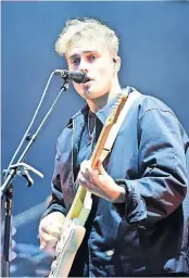  ??  ?? cROWd PlEAsER Sam Fender was one of the most anticipate­d acts to appear yesterday