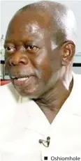  ?? Oshiomhole ??