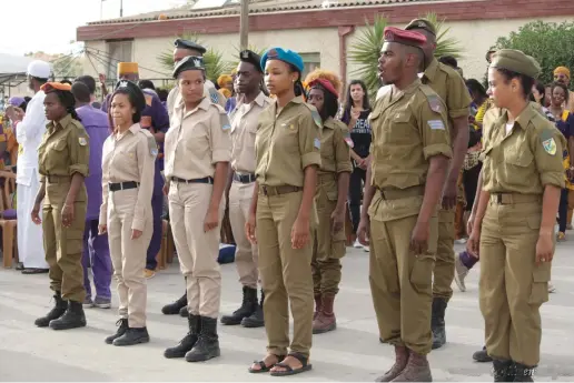  ??  ?? TODAY, ALL youngsters from the African Hebrew Israelite community serve in the IDF.