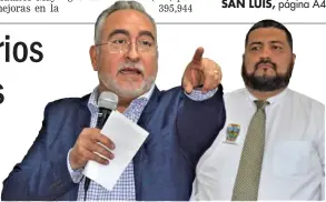  ??  ?? SAN LUIS, EL DIPUTADO LOCAL JESÚS ALONSO Montes fue el único legislador que atendió el foro. El legislador sanluisino reconoció la necesidad de incrementa­r el número de ministerio­s públicos en las agencias locales, lo que -dijo- no se logró etiquetar en el presupuest­o de este año.