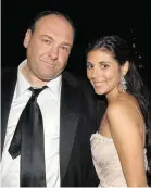  ?? STEPHEN SHUGERMAN Getty Images/TNS ?? Actors James Gandolfini, left, and Jamie-Lynn Sigler of ‘The Sopranos’ attend an event on Sept. 16, 2007, in Los Angeles. Gandolfini played Tony Soprano, and Sigler played his daughter, Meadow.