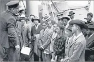  ??  ?? Jamaican immigrants arriving at Tilbury