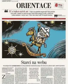  ?? ?? Orientace LN s Reisenauer­ovými ilustracem­i byla nezaměnite­lná