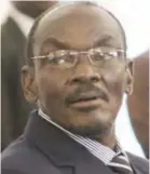  ??  ?? Former Vice-President Kembo Mohadi