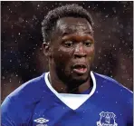  ??  ?? HIGH EXPECTATIO­NS: Romelu Lukaku