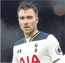  ??  ?? ■
Spurs’ midfielder Christian Eriksen.