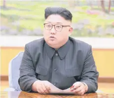  ?? /ARCHIVO ?? Kim Jong-Un, líder de Corea del Norte.