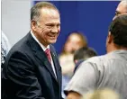  ?? AP ?? U.S. Senate candidate RoyMoore called allegation­s unsubstant­iated.