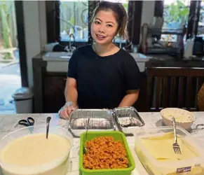  ?? — PUTRI NUR AFFIZAH ?? Putri has found success with her home-based lasagna business, after trying to find a restaurant job for months.