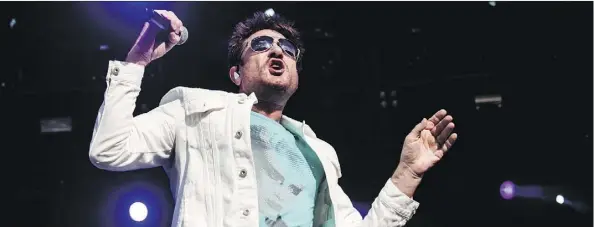  ?? RAPHAEL DIAS/GETTY IMAGES ?? Following the birth of his first grandchild, Simon Le Bon, 59, from Duran Duran decided that he’s a “glamfather.”