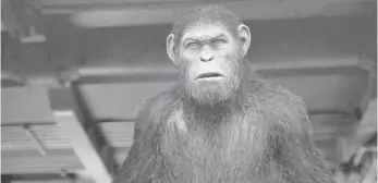  ?? 20TH CENTURY FOX ?? Earth’s fate awaits as Caesar (Andy Serkis) takes on humankind in War for the Planet of the Apes.