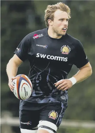  ??  ?? 0 Jonny Gray joins Exeter Chiefs’ second row following his move from Glasgow Warriors.