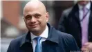  ??  ?? Javid has been health secretary only since last month