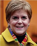  ?? ?? ‘Full scrutiny’: Nicola Sturgeon