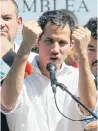  ?? EFE ?? Juan Guaidó, diputado de AN.