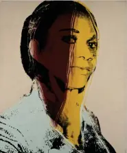  ??  ?? Andy Warhol: Ladies and Gentlemen (Alphanso Panell) 1975.