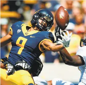  ?? Ezra Shaw / Getty Images ?? Cal receiver Trevor Davis is sixth nationally with 26.8 yards per catch.