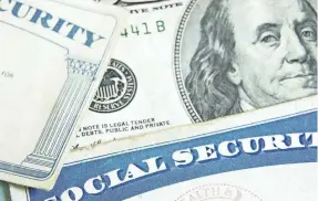  ?? GETTY IMAGES ?? Those who rely on Social Security are likely to receive a 1.3% cost-of-living adjustment next year because of paltry inflation.