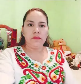  ?? CORTESÍA: BUSCADORA ABASOLO ?? María Carmela Vázquez fue asesinada el domingo