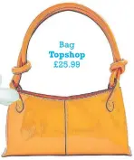  ??  ?? Bag Topshop £25.99