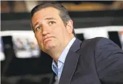  ?? CHERYL SENTER/ASSOCIATED PRESS ARCHIVES ?? Sen. Ted Cruz, R-Texas, contends U.S. citizens can be kept safe without resorting to “Big Brother” tactics.