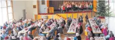  ?? FOTO: GEMEINDE ABTSGMÜND ?? Rund 350 Senioren haben beim Seniorenna­chmittag in Abtsgmünd den Jahresabsc­hluss gefeiert.