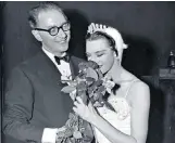  ?? ?? Beryl Grey rehearsing at Covent Garden and, right, on stage at the Royal Opera House with her husband, the osteopath Sven Svenson, in 1957: he wooed her with two dozen red roses