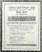  ?? ?? Keller’s collection includes a copy of Marilyn Monroe’s conversion to Judaism certificat­e.