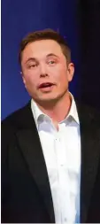  ?? Foto: Chandan Khanna, afp ?? Elon Musk hat die Finanzwelt in Aufre gung versetzt.