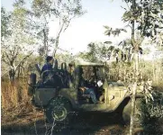  ??  ?? LEFT: Ubiquitous hunting vehicle, Arnhem Land, Australia.