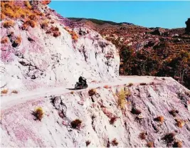  ?? ?? El desierto de Tabernas, Almería, acogió los test de alta temperatur­a