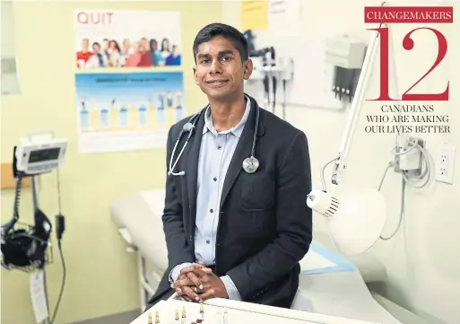  ?? RICHARD LAUTENS TORONTO STAR ?? Dr. Nav Persaud, a medical researcher and family physician, has distinguis­hed himself as an advocate for patient safety, social justice, transparen­cy and pharmacare.