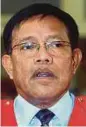  ??  ?? Datuk Wira Dr Bahari Abu Mansor