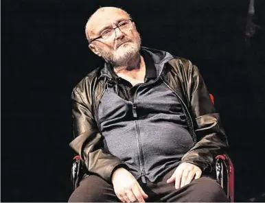  ?? WOLF ?? Phil Collins bei seiner Ernennung zum Grazer Ehrendokto­r im Mai 2019