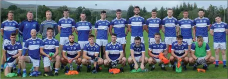  ??  ?? The Templenoe team that was defeated by Kenmare Shamrocks in the Senior Club Football Championsh­ip in Templenoe