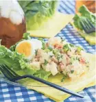  ?? GETTY IMAGES ?? Potato salad is an ideal side dish for a picnic.