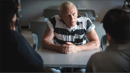  ?? Associated Press photo ?? This image released by Bleecker Street shows Daniel Craig in “Logan Lucky.”