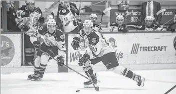  ?? GUARDIAN FILE PHOTO ?? The Charlottet­own Islanders of the Quebec Major Junior Hockey League are one of the anchor tenants at the Eastlink Centre.