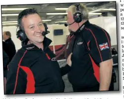  ?? Picture: PSP Photograph­y ?? Motorbase Performanc­e’s Oly Collins and David Bartrum are aiming high this season