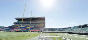  ?? TROY FLEECE ?? The old Mosaic Stadium at Taylor Field will be torn down in the next year to make way for a new residentia­l neighbourh­ood expected to be in place by 2027.