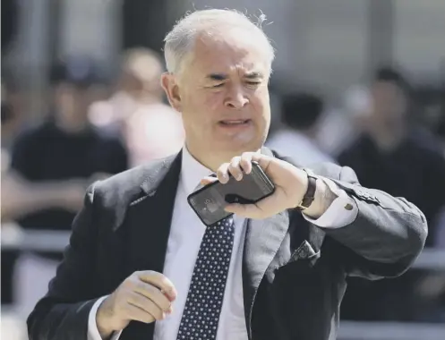  ?? ?? Geoffrey Cox, a former attorney general, has come under scrutiny for the amount of time he is spending on outside work