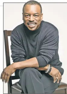  ??  ?? “Reading Rainbow” star LeVar Burton is appearing at podcast festival “Now Hear This” at the Javits Center on Saturday.