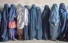  ?? EBRAHIM NOROOZI/AP FILE ?? Afghan women have suffered under harsh measures imposed by the Taliban since it assumed power two years ago.