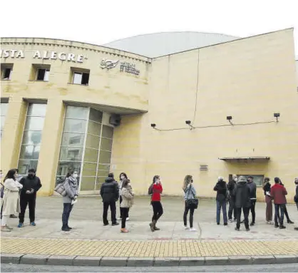  ?? A.J. GONZÁLEZ ?? ►► Vista Alegre ya se usó para la vacunación masiva a profesores.