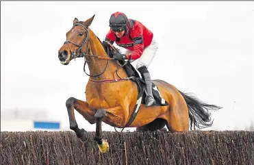  ?? ?? Ahoy Senor (Derek Fox) wins the John Francome Novices’ Chase
Pic: Francesca Altoft focusonrac­ing.com