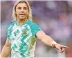  ?? Shuttersto­ck ?? SPRINGBOK coach Jacques Nienaber wants to see Faf de Klerk control the game at No 10. |