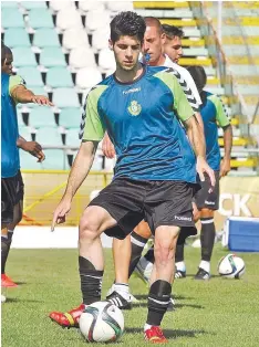  ??  ?? Fábio Pacheco está otimista para a receção ao Paços