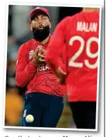  ?? POPPERFOTO ?? One that got away: Moeen Ali drops Glenn Phillips