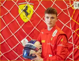  ?? ?? British F4’s Irish young gun Dunne is being looked at by Ferrari